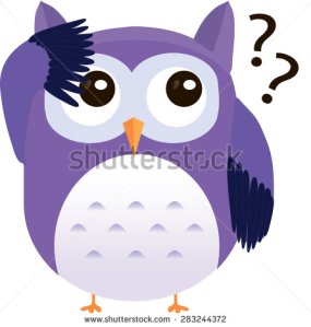 stock-vector-perplexed-cute-vector-purple-owl-with-question-marks-283244372