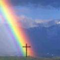 god gives us rainbow